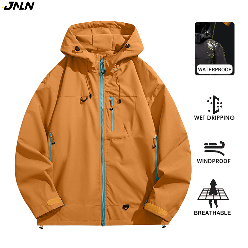 Outdoor Sport Waterproof Jacket - JNLN 남성용 여성용 방수 하이킹 재킷