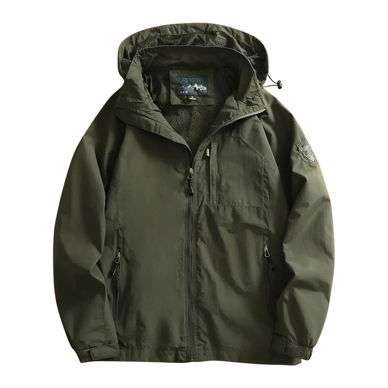 Outdoor Sport Waterproof Jacket - 남성용 하이킹 방수 재킷, 야외 속건성