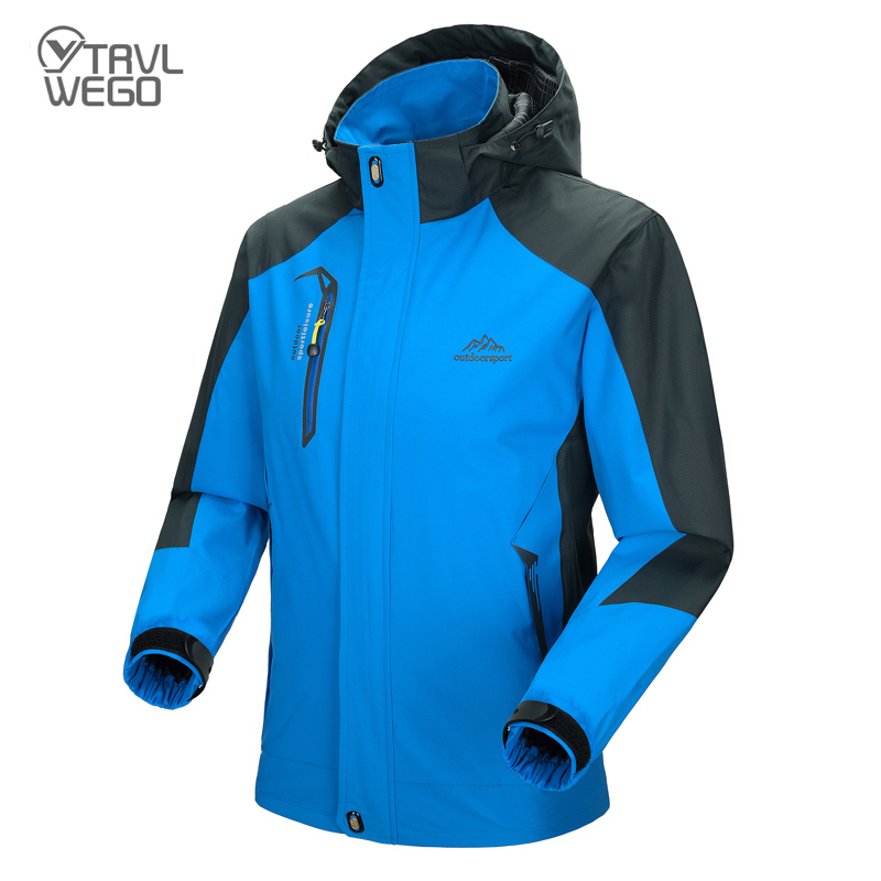 Outdoor Sport Waterproof Jacket - TRVLWEGO 가을 하이킹 재킷, 남성 코트,
