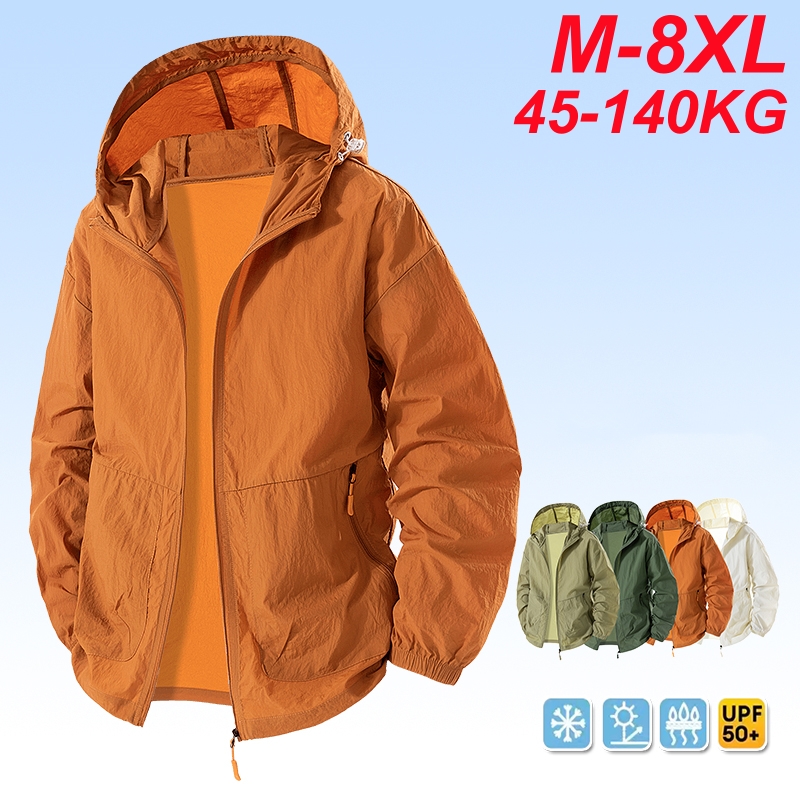 Outdoor Sport Waterproof Jacket - UPF 50+ 여름 하이킹 재킷 남성용