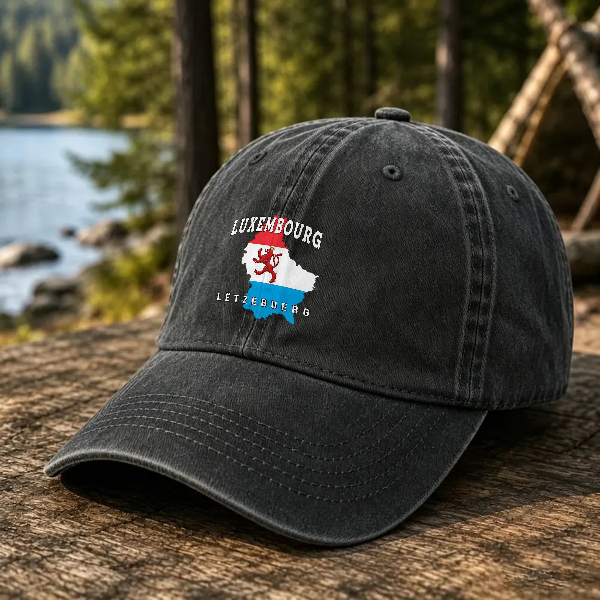 룩셈부르크 Lëtzebuerg 캐주얼 야구 모자 여름  - Outdoor Sport Luxembourg 리뷰 및 가격