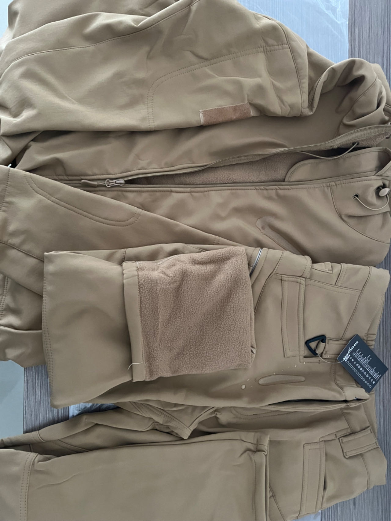 남성 겨울 가을 따뜻한 Softshell 양털 후드 카 - Outdoor Sport Waterproof Jacket 리뷰 및 가격