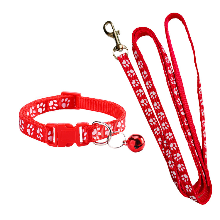 강아지 발바닥 무늬 애완동물 견인줄 조절 가능 목줄 세 - Headcollar Rope Set 리뷰 및 가격