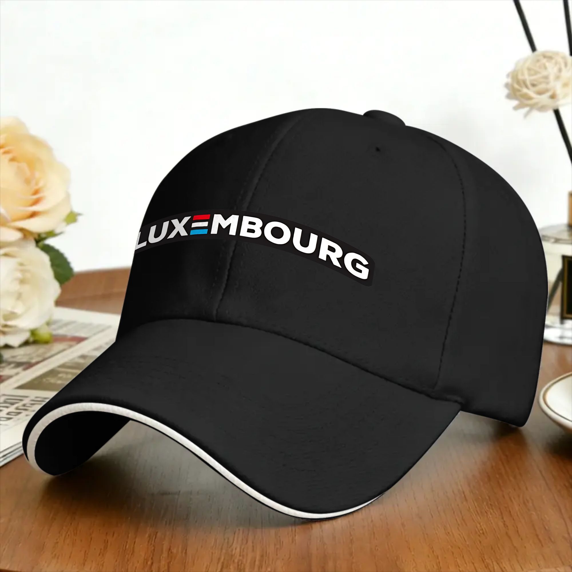 추상적인 브러시 스트로크 룩셈부르크 국기 야구 모자 야 - Outdoor Sport Luxembourg 리뷰 및 가격