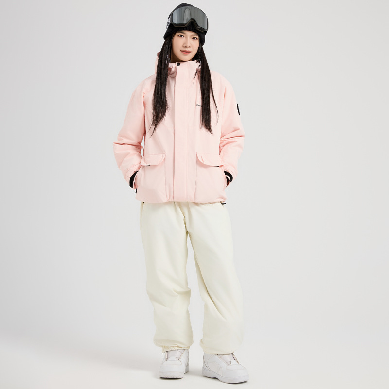야외 스포츠 마운틴맨 스키 세트 겨울용 따뜻한 후드 재 - Outdoor Sport Jacket Women'S 리뷰 및 가격