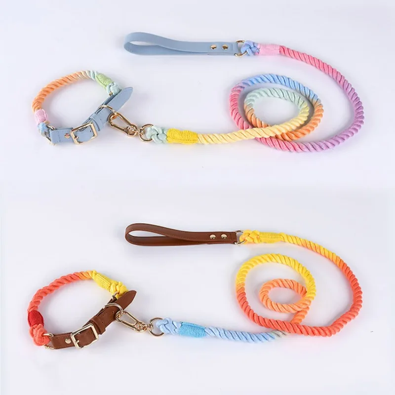 Loudik 짠 코튼 로프 애완견 개 견인 로프 칼라  - Headcollar Rope Set 리뷰 및 가격