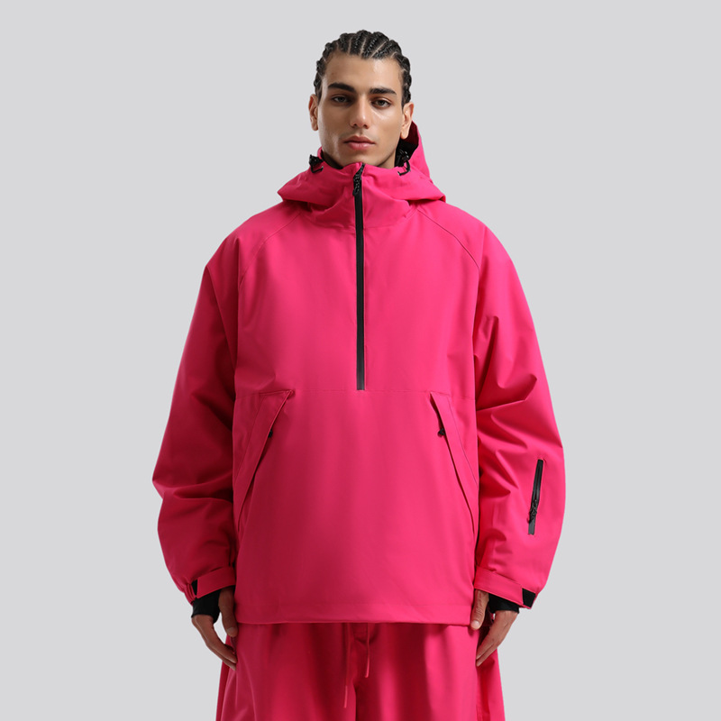 새로운 느슨한 방풍 방수 열 후드 스키 재킷 남성 여성 - Outdoor Sport Jacket Women'S 리뷰 및 가격